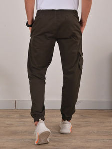 2023 conception en gros Logo personnalisé couleurs unies Fitness sport tenue décontracté Cargo pantalon mâle coton léger pantalon pour hommes - Product Image 6