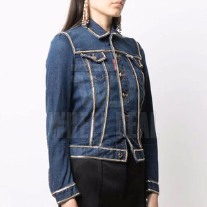 Wholesale <b>Winter</b> Women Jean <b>Jacket</b> Good Quality <b>Cheap</b> Price Durable Women Jean <b>Jacket</b> - Product Image 3