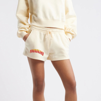 Shorts de Cintura Alta para Mujer, 100% Algodón, con Logotipo Personalizado Serigrafiado, Ligeros, Transpirables, Ropa Casual, OEM/ODM