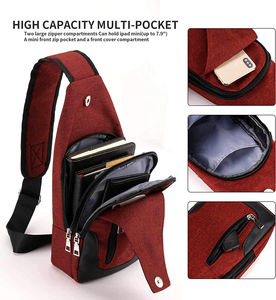 Bolsa de Hombro Cruzada para Hombre, para Viajes, Senderismo, Ciclismo, Trabajo, al Aire Libre - Product Image 4