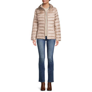 Chaquetas Acolchadas para Mujer de Alta Calidad Hechas en Pakistán, Diseño Personalizado, Ropa de Invierno, Cuello Alto, Chaqueta Acolchada de Plumón al por Mayor para Mujer - Product Image 3