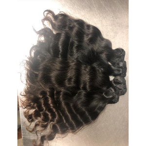 Cheveux indiens bruts, tissage en trame de cheveux humains avec un seul donneur, extensions de cheveux cuticules alignées à double tirage - Product Image 2