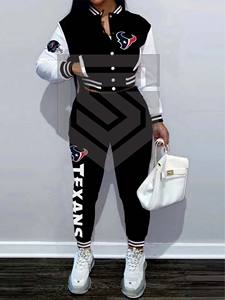 Chándal estampado para hombre de alta tendencia, chaqueta universitaria para mujer, pantalón estampado personalizado, ropa informal para mujer de talla grande de invierno - Product Image 5