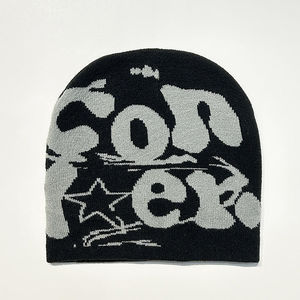 Gorro de Invierno Unisex Personalizado al por Mayor, con Estampado Completo, Logotipo Personalizado, 100% Algodón, Tejido de Punto, Estilo Urbano, para Uso Diario al Aire Libre - Product Image 5