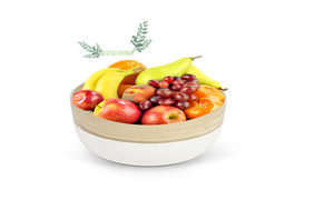 100% Natural and Biodegradable High Quality Spun <b>Bamboo</b> <b>Bowl</b>/ Spun <b>Bamboo</b> Plate With Engrave Laser Logo Made in Vietnam - Product Image 5