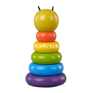 Wholesale Wooden Classic Mini Tumble Tower Tower Game Toy Hardwood <b>Blocks</b> <b>Wood</b> Craft for Kids - Product Image 5