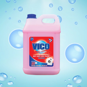 น้ำยาซักผ้าวิโก้ 5S 9.36 กก. x 1 ขวด โซลูชั่นครบวงจรสำหรับการซักผ้า - Product Image 1