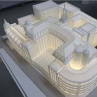 Service d'impression 3D en résine personnalisée pour des modèles d'architecture hautement détaillés/conception complexe/modèles de voitures/jouets/impression de personnages d'anime