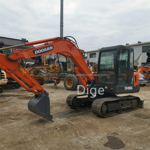 รถขุดไฮดรอลิกมือสอง Doosan DH55 5.5 ตัน พร้อมเครื่องยนต์ Isuzu ปี 2018-2022 รุ่นดั้งเดิมจากเกาหลี ราคาประหยัด - Product Image 6