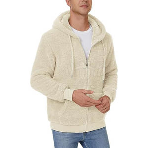 2024 nouveau Style hommes sweats à capuche bas prix avec la dernière conception 100% coton hiver vêtements de plein air Seherpa adultes taille sweats à capuche - Product Image 1