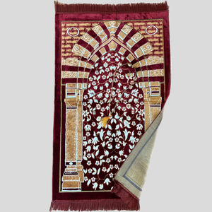 Top Quality Foldable Non-Slip Comfortable Prayer Mats Printed New Arrival Products Muslim Prayer Mats - Product Image 6