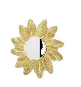 Espejo de pared decorativo elegante de alta claridad con marco de metal fuerte y hermoso diseño para la decoración de la oficina en el hogar y el hotel - Product Image 1