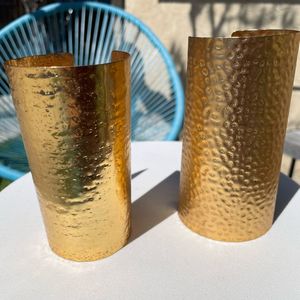 Manchette à main en laiton de haute qualité Bracelet de mode réglable Manchette à main en laiton de conception unique avec finition dorée mate - Product Image 5