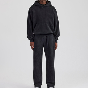 Conjunto Deportivo de Talla Grande para Hombre, Chándal de Gimnasio de Algodón, Personalizable al por Mayor, Transpirable y Cómodo - Product Image 1