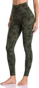 Dernier modèle Legging personnalisé pour femmes Vente en gros Logo personnalisé Léger leggings 100% coton Taille haute sans couture - Product Image 6