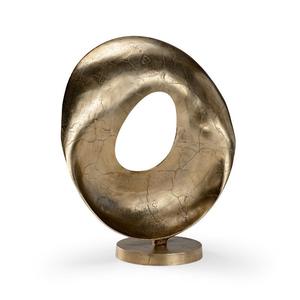 Sculpture décorative en métal de luxe Pièce d'art moderne pour la maison et le bureau Artisanat en métal de haute qualité pour le salon et la chambre à coucher - Product Image 3