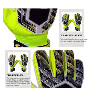 Logo personnalisé Gants de gardien de but Gants de gardien de but de football Gants de football de sport d'exercice physique pour la vente en ligne - Product Image 4