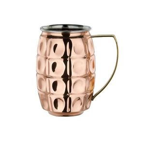 <b>Handmade</b> Copper Hammered Moscow Mule <b>Mug</b> Eco-Friendly & Dishwasher Safe Party Use by Saniya Handicraft - Product Image 2
