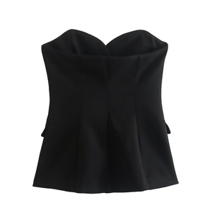 Ropa de verano para mujer, chaleco de entrenamiento, pantalones de mujer, Pantalones rectos divididos 2026 - Product Image 4