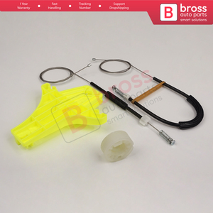 BWR5207 Kit de reparación de regulador de ventana trasera izquierda para Amarok MK1 2H 2010-22 camioneta de 4 puertas 2H7839401 Bross piezas de automóvil fabricadas en Turquía - Product Image 6