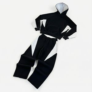 Ensemble 2 pièces personnalisé pour homme, sweat-shirt décontracté en coton 100% teint en pièce, tricoté uni, avec pantalon de survêtement en molleton bouclette pour homme - Product Image 1