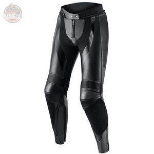 Pantalon de moto en cuir de vachette de haute qualité imperméable et protecteur personnalisable nouveau design meilleur vêtements de course automobile - Product Image 3