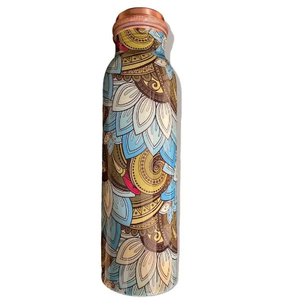 Botella de agua de cobre ayurvédica, botella de agua, beneficios para la salud, usos para gimnasio, botella de tamaño y forma personalizados, muestra gratis - Product Image 5
