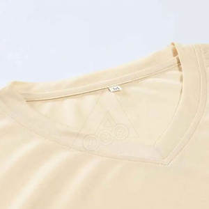 T-shirt à col en V de haute qualité pour hommes Prix de gros direct d'usine Meilleure valeur Offre Spéciale en ligne - Product Image 5