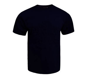 Camiseta de manga corta de ajuste regular lavado de algodón pesado de 270g, parte superior de algodón en relieve Retro con logotipo frontal en relieve - Product Image 3