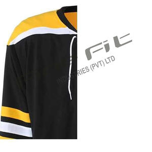 Uniformes personalizados de algodón de alta calidad para jugadores de hockey sobre hielo, conjuntos de equipos para hombres y mujeres, trajes de diseño personalizados OEM disponibles - Product Image 6