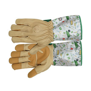 Gants de sécurité en cuir tricoté sans couture à usage industriel pour le travail quotidien dans les jardins du Pakistan - Product Image 4