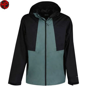 Chaqueta cortavientos para deportes al aire libre para hombre, novedad en chaquetas para correr con capucha de otoño personalizadas al por mayor - Product Image 4