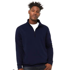 Bella + เสื้อสเวตเตอร์ผ้าแคนวาสสำหรับชายและหญิงมีซิปแบบสวมศีรษะเสื้อแจ็กเก็ตมีฮู้ดสำหรับ1/4ชายเสื้อสเวตเชิ้ตขนแกะสีกรมท่าสำหรับ3740ผ้าแคนวาสสำหรับบุรุษ - Product Image 1