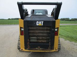 รถตักล้อยางตีนตะขาบ CAT 299D3 มือสอง สำหรับงานจัดสวนในฟาร์ม งานรื้อถอน และงานก่อสร้างในพื้นที่แคบ - Product Image 3