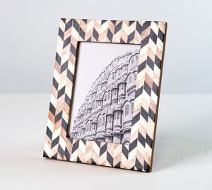 Os et Incrustation De Résine Photo Cadre Top Design Mur Décor Mère de Perle Cadre Photo Mur Art Photo cadres pour Offre Spéciale produit - Product Image 5