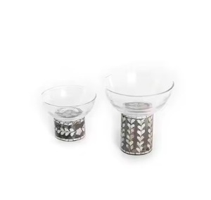Bols de service luxueux en nacre, design moderne, matériau alimentaire sûr et ustensiles de cuisine, bols décoratifs à prix raisonnable - Product Image 2