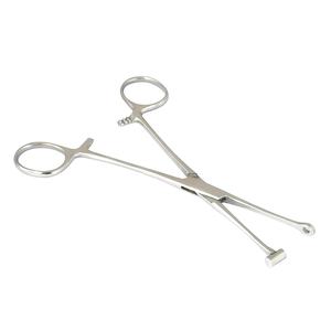 Pince à tragus en acier inoxydable de 6 pouces, outil professionnel pour tatouage de langue et piercing corporel, pour une prise en main sécurisée - Product Image 1
