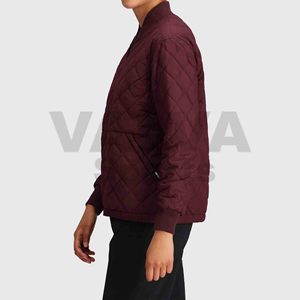 แจ็คเก็ตขนเป็ดรุ่นสั้นสำหรับผู้หญิงเสื้อโค้ทแบบมีฮู้ดบุนวมมีฮู้ดกันลมให้ความอบอุ่นสั่งทำตามยี่ห้อของคุณ - Product Image 5