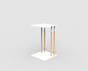 Vente en gros de tables d'appoint en bois table d'appoint élégante et fonctionnelle design contemporain moderne et durable pour la table basse de bureau à domicile - Product Image 3