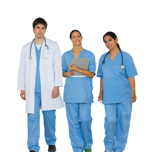 Elegantes uniformes de enfermería antipolvo de la fábrica de Sao Mai, uniformes tejidos de Hospital para hombres y mujeres, uniformes elásticos para uso médico - Product Image 3