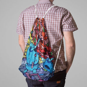 Bolsas con Cordón Personalizadas, Ligeras, 100% de Alta Calidad, Tamaño Adulto, Modernas, para Jugadores de Tenis - Product Image 4