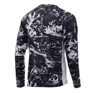 เสื้อตกปลามีฮู้ดสำหรับผู้ชาย50 + ดีไซน์แบบ2025เสื้อตกปลาแบบออกแบบได้เอง - Product Image 2