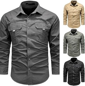 Premium Quality Top Selling Wholesale 100% Cotton Men Industrial Breathable Flame Resistant Work Wear <b>Welding</b> Work <b>Shirt</b> - Product Image 1