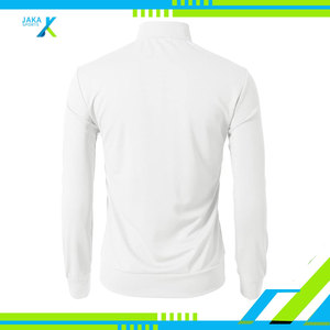 เสื้อแจ็กเก็ตแนวแอคทีฟฟิตรัดรูปสำหรับผู้ชายเสื้อออกกำลังกายแขนยาวมีซิปน้ำหนักเบา100% พิมพ์ลายสำหรับใส่วิ่งในยิมกลางแจ้ง - Product Image 6