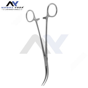 คีมตัดหลอดเลือดแบบโค้ง 1×2 ฟัน 20.0 ซม. คีมผ่าตัดและเครื่องมือคีมสแตนเลสสำหรับการผ่าตัดระดับมืออาชีพ - Product Image 4