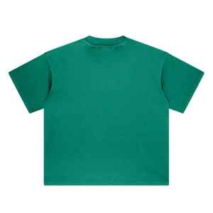 T-shirt à manches courtes 100% coton pour hommes, mode décontractée avec coupe régulière et motif solide, style personnalisé pour les vêtements de rue - Product Image 2