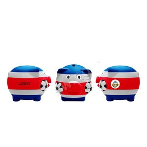 Salvadanaio A Forma Di Pallone Da Calcio Per Ragazzi - 28x15 Cm - Infrangibile E Decorativo - Regalo Compleanno Sportivo - 2