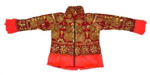 Chaqueta bohemia de piel bonita y Vintage para mujer, traje elegante de invierno con botones tejidos rellenos de algodón, chaqueta decorada - Product Image 5