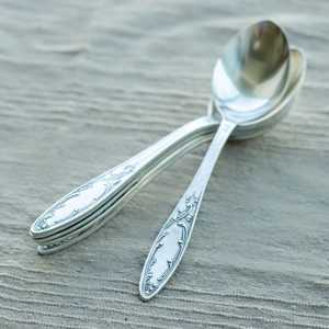 ช้อนส้อมสแตนเลสเป็นมิตรกับสิ่งแวดล้อมพร้อมด้ามจับออกแบบตามสั่งช้อนคุณภาพสูงสำหรับใช้ในงานปาร์ตี้ - Product Image 2