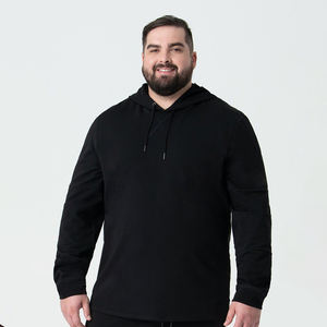 Bien diseñado de alta calidad 300gsm Heavyweight Pullover Hoodies Cotton Spandex Drop Shoulder Oversized Men Hoodies - Product Image 4